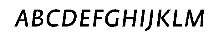 ProfileProSCTT Italic FONT
