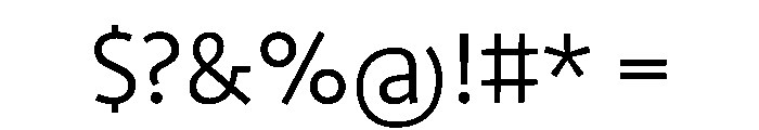 ProfileProSCTT Light Font OTHER CHARS