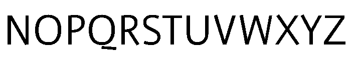 ProfileProSCTT Light Font UPPERCASE