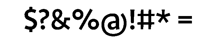 ProfileProSCTT Medium Font OTHER CHARS