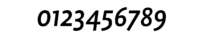ProfileProSCTT MediumItalic Font OTHER CHARS