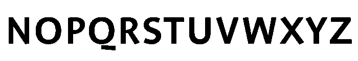 ProfileProSCTT Medium Font LOWERCASE
