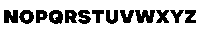 ProtestGrotesk Black Instance Font UPPERCASE
