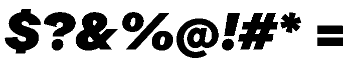 ProtestGrotesk BlackItalic Instance Font OTHER CHARS