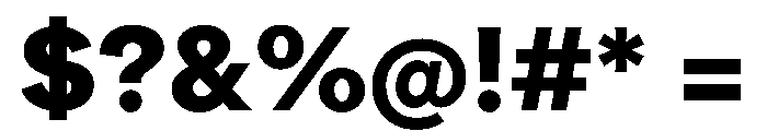 ProtestGrotesk Bold Instance Font OTHER CHARS