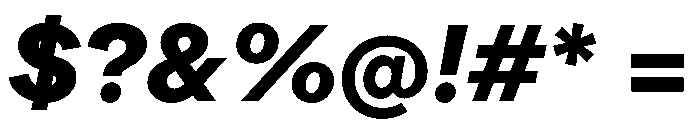 ProtestGrotesk BoldItalic Instance Font OTHER CHARS