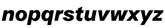 ProtestGrotesk BoldItalic Instance Font LOWERCASE