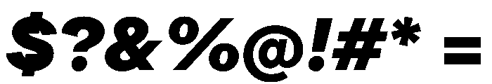 ProtestGrotesk HeavyItalic Instance Font OTHER CHARS