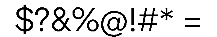 ProtestGrotesk Light Instance Font OTHER CHARS