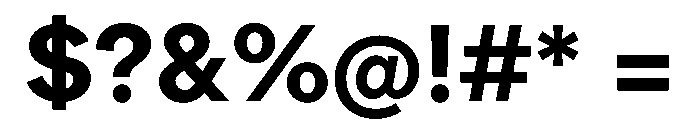 ProtestGrotesk Medium Instance Font OTHER CHARS
