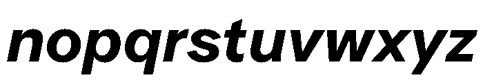 ProtestGrotesk MediumItalic Instance Font LOWERCASE