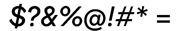 ProtestGrotesk RegularItalic Instance Font OTHER CHARS