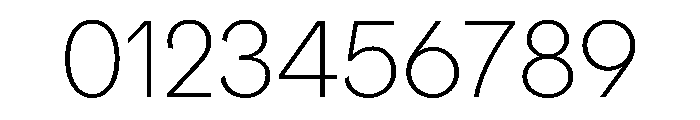 ProtestGrotesk Thin Instance Font OTHER CHARS