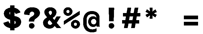 ProtestGroteskMono Bold Instance Font OTHER CHARS