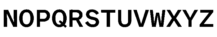ProtestGroteskMono Book Instance Font UPPERCASE