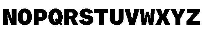 ProtestGroteskMono Heavy Instance Font UPPERCASE