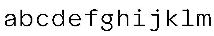ProtestGroteskMono Light Instance FONT