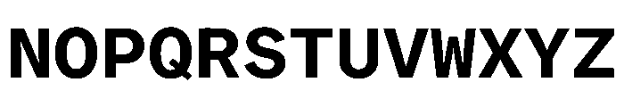 ProtestGroteskMono Medium Instance Font UPPERCASE