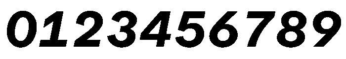 ProtestGroteskMono MediumItalic Instance Font OTHER CHARS