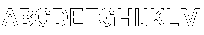 Protokoll Bold A55c801e Font UPPERCASE