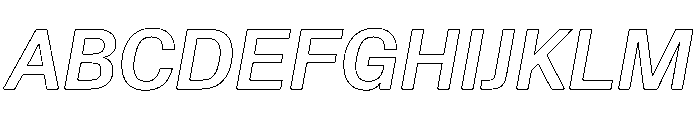 Protokoll BoldItalic 77fd4dcc Font UPPERCASE