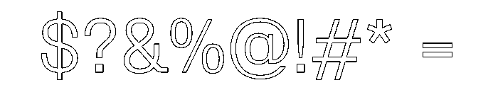 Protokoll Light 942e408e Font OTHER CHARS