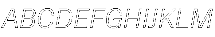 Protokoll LightItalic Cfc5ee10 Font UPPERCASE