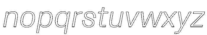 Protokoll LightItalic Cfc5ee10 Font LOWERCASE