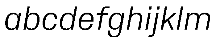 Protokoll LightItalic FONT