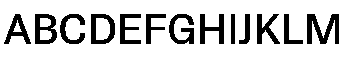 Protokoll Medium Font UPPERCASE