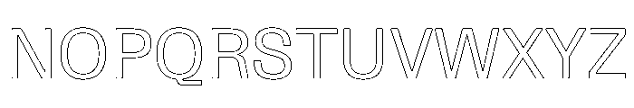 ProtokollSix Regular Font UPPERCASE