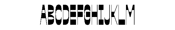 Proxy High Bold Font UPPERCASE