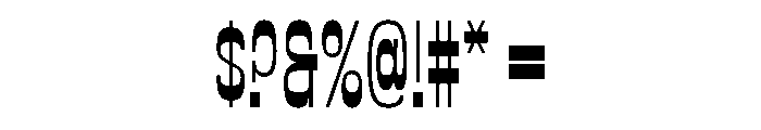 Proxy Medium Font OTHER CHARS