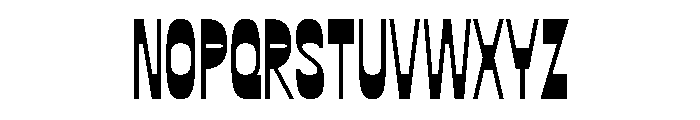 Proxy Micro Bold Font LOWERCASE