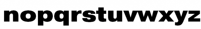 Pragmatica Extended Black Font LOWERCASE