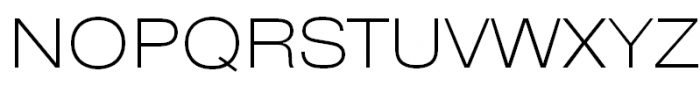 Pragmatica Extended Extra Light Font UPPERCASE