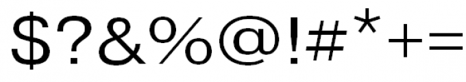 Pragmatica Extended Light Font OTHER CHARS