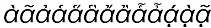 Pragmatica Polytonic Greek Italic Font UPPERCASE