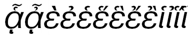 Pragmatica Polytonic Greek Italic FONT