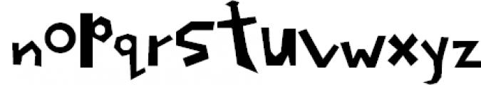 Probbarius Regular Font LOWERCASE