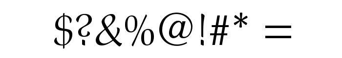 PresentLTStd-Condensed Font OTHER CHARS