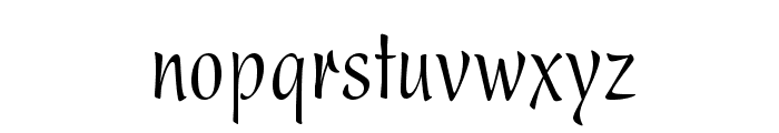 PresentLTStd-Condensed Font LOWERCASE