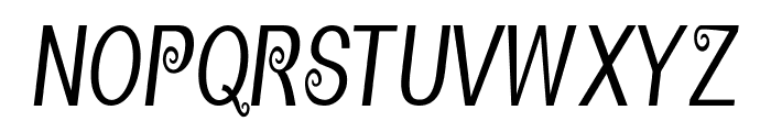 Presta-CondensedRegular Font UPPERCASE