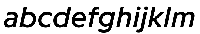 Programme Regular Italic Font LOWERCASE