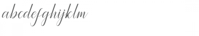 Princella Script Font LOWERCASE