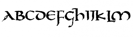 Prophecy (plain) Font UPPERCASE