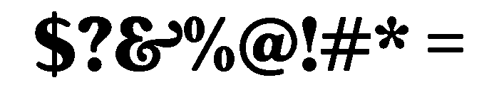 Praline Regular Font OTHER CHARS