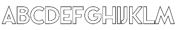 Praliner Stroke Bold Font UPPERCASE