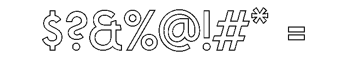Praliner Stroke Medium Font OTHER CHARS