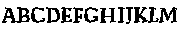 Preissig Lino Font UPPERCASE